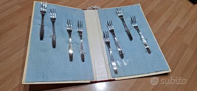  n.8 forchettine argento 1000
