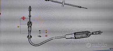 Cavetto tachimetro ape 703 diesel