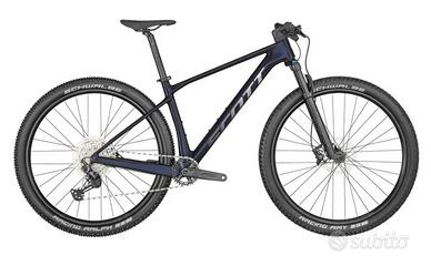 Scott Scale 930 carbon - blu petrolio - taglia M