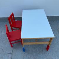 Tavolino per bimbi IKEA con sedie