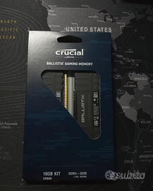 RAM 2X8 GB(kit 16) Crucial Ballistix
