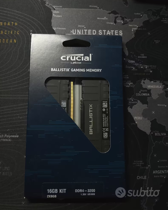 RAM 2X8 GB(kit 16) Crucial Ballistix