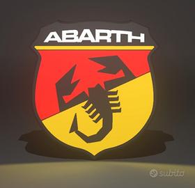 lightbox Abarth a led 