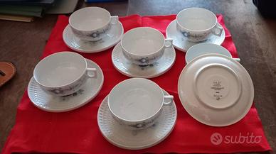 servizio da te Limoges in porcellana finissima.