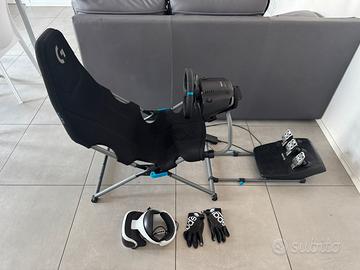 Simulatore di guida con Logitech g29 + ps vr + GT7