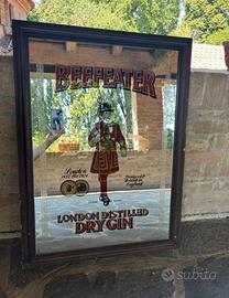 Specchio vintage BeefeaterLondon Distilled Dry Gin