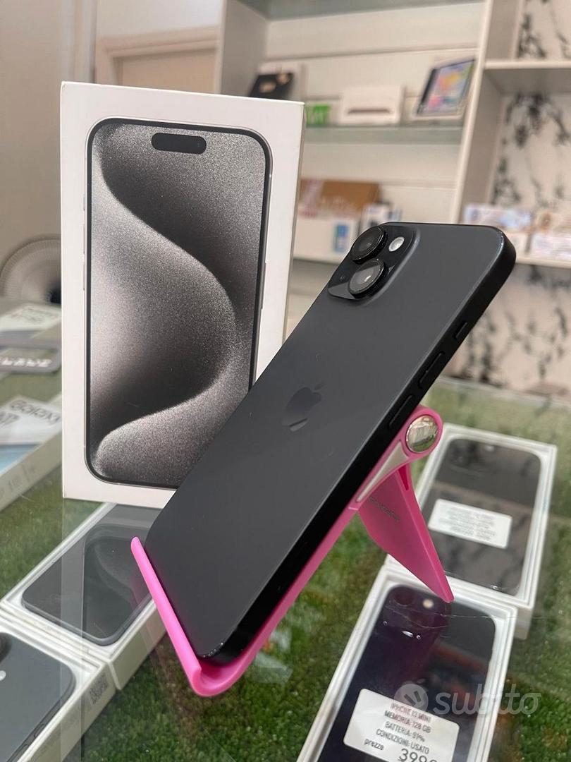 IPHONE 15 128GB USATO Garanzia: 1 ANNO