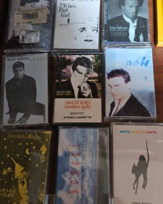 raccolte vari artisti musicassette