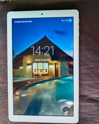 tablet 10.1 pollici android con  telefono 2 sim