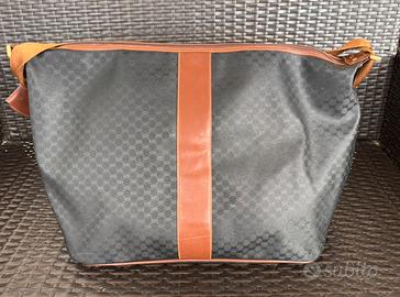 Borsone Vintage GUCCI Micro-GG Canvas
