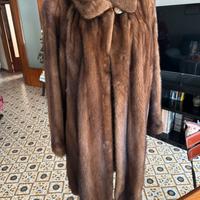 Pelliccia vero Visone marrone