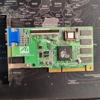 Scheda video grafica ATI Rage ProTurbo AGP 8MB vga