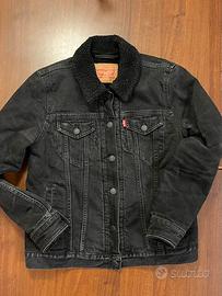 Giubbotto jeans levi’s sherpa