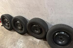 Gomme termiche con cerchi nissan qashqai j11