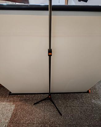 Telo e cavalletto per proiezione REFLECTA DELUXE