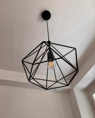 Lampada a sospensione - stile industriale  moderno