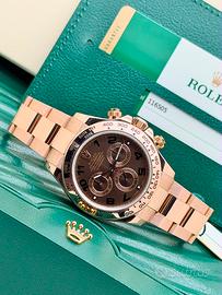 Rolex Daytona Everose Chocolate 116505 Full Set