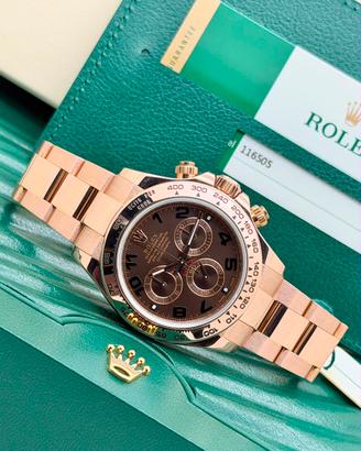 Rolex Daytona Everose Chocolate 116505 Full Set