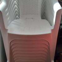 sedie plastica nuove