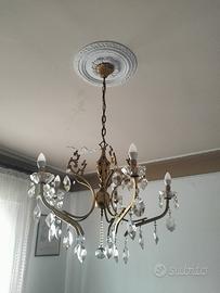 Lampadario classico a bracci