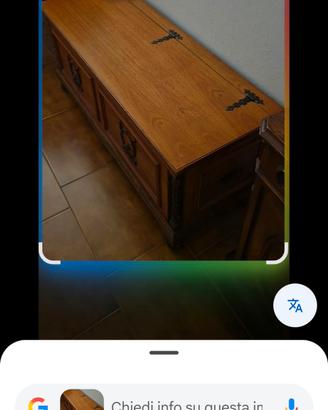 cassapanca legno 