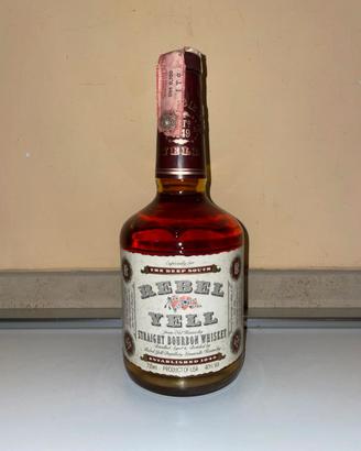 REBEL YELL STRAIGHT BOURBON WHISKEY 1991