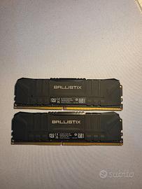 RAM BALLISTIX CRUCIAL BL8G30C 15U4B 8FE