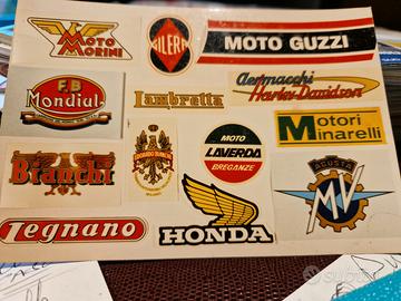 ADESIVI  MOTO D'EPOCA