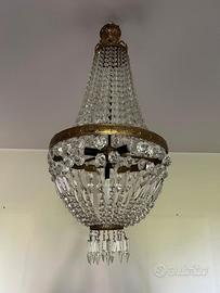 Lampadario in cristallo