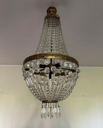 Lampadario in cristallo