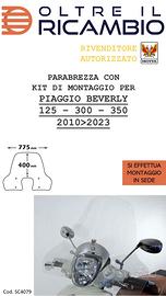 PARABREZZA ISOTTA BEVERLY RST 125-300-350 2010>