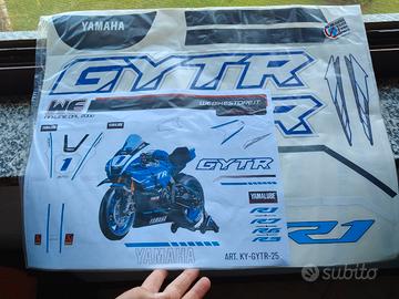 Adesivi Yamaha R1 GYTR