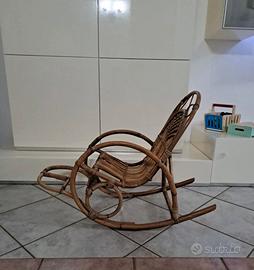 sedia a dondolo per bambini