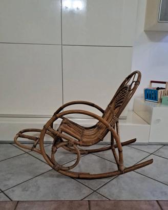 sedia a dondolo per bambini
