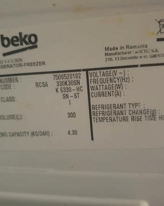 Frigo Beko 300 I 