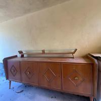 Credenza sideboard anni 50 stile gio ponti