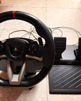 Volante da corsa e pedaliera per PS5/PS4/ PC