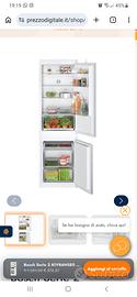 Frigo Bosch imballato garanzia 2 anni