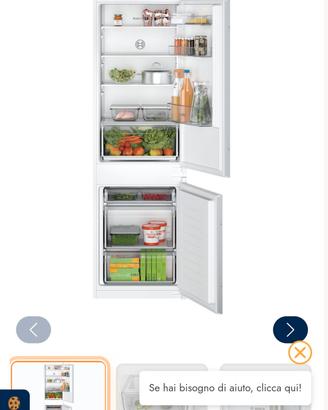 Frigo Bosch imballato garanzia 2 anni
