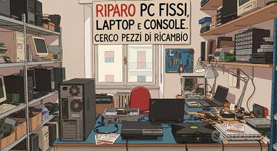 C.E.R.C.O console e computer non funzionanti