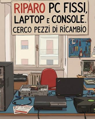 C.E.R.C.O console e computer non funzionanti