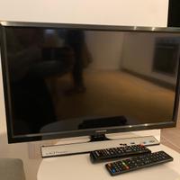 Televisione Samsung 24 pollici e decoder