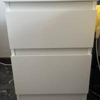 Comodino bianco IKEA