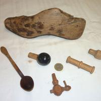 Oggetti e parti in legno vintage