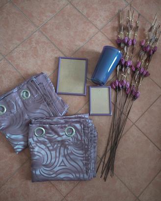 Decorazione viola per salotto o camera da letto