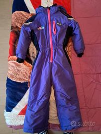tuta neve bambina  brugi 3 4 anni