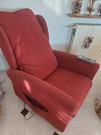 Poltrona relax elettrica per anziani