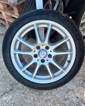 Cerchi Mercedes classe B + gomme semi nuove