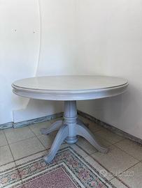 Tavolo tondo  shabby