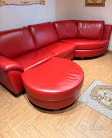 divano in vera pelle